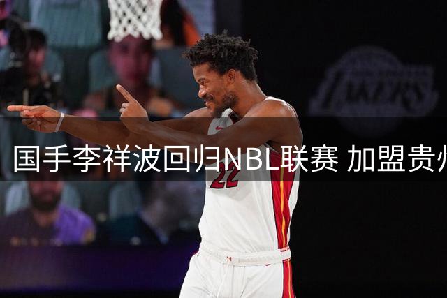 国手李祥波回归NBL联赛 加盟贵州猛龙引发热议